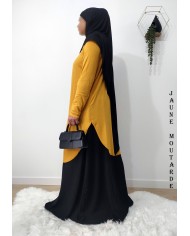 Tunique Longue Sabah en Viscose – Fabrication Française