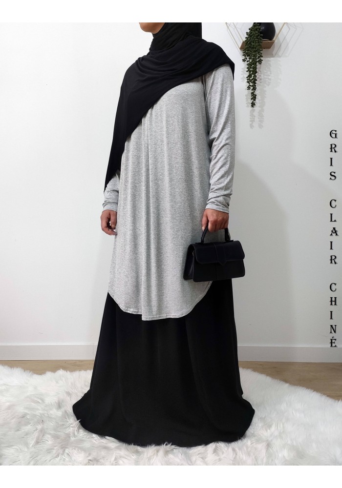 Tunique Longue Sabah en Viscose – Fabrication Française