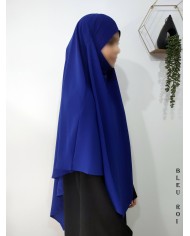 Khimar Ihsane à Pointe Court – Wool Peach