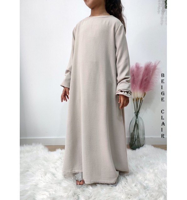 ABAYA EVASEE "ENFANT" (Tissu Jazz)