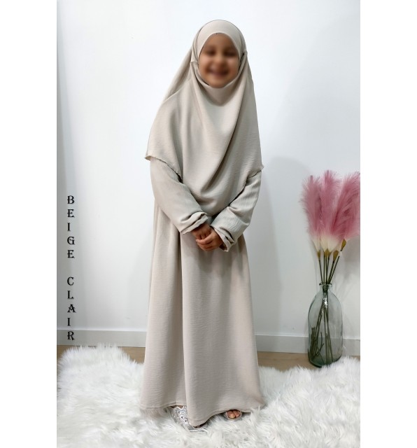 ABAYA EVASEE "ENFANT" (Tissu Jazz)