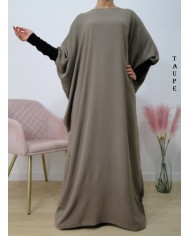 Ensemble "Khimar et robe papillon" (Tissu Jazz)