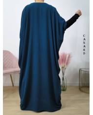 Ensemble Khimar et Robe Papillon en Tissu Jazz