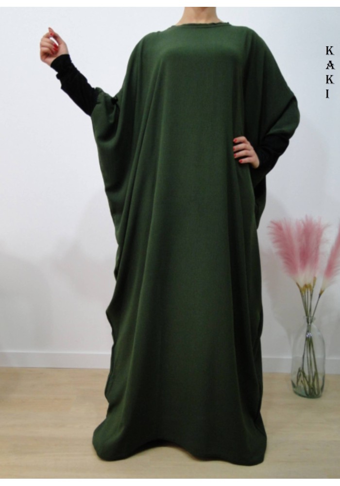 Ensemble "Khimar et robe papillon" (Tissu Jazz)