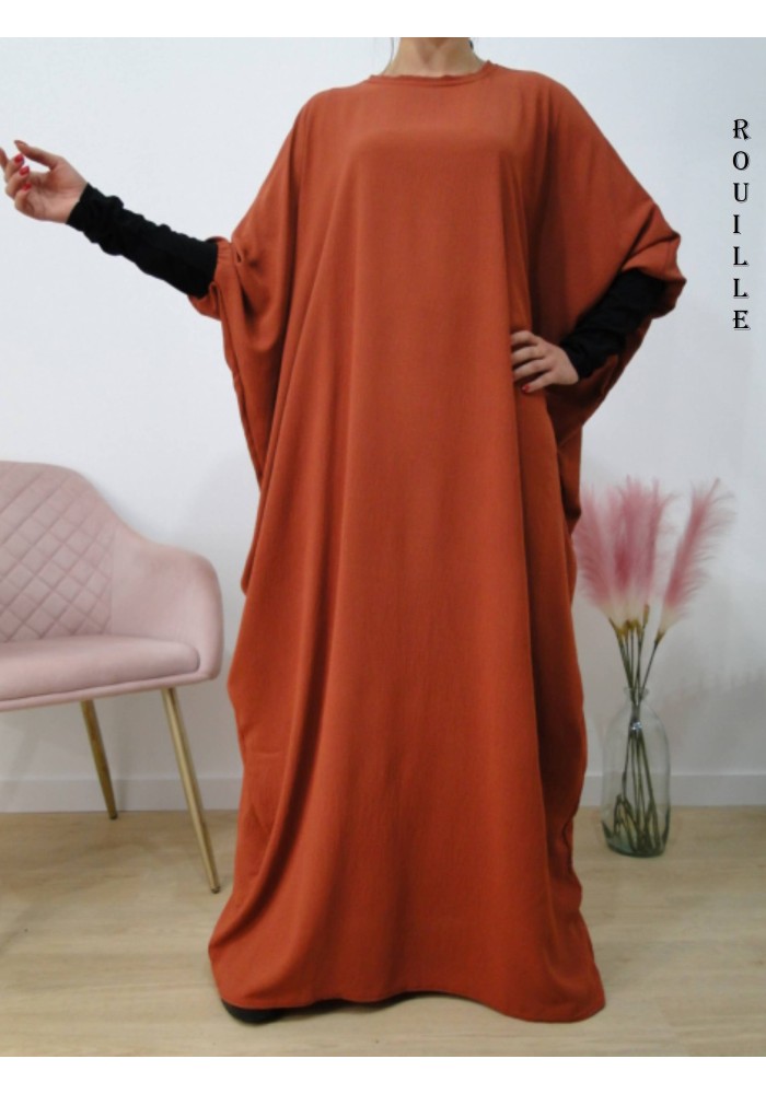 Ensemble "Khimar et robe papillon" (Tissu Jazz)