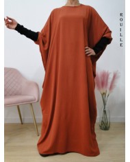 Ensemble Khimar et Robe Papillon en Tissu Jazz
