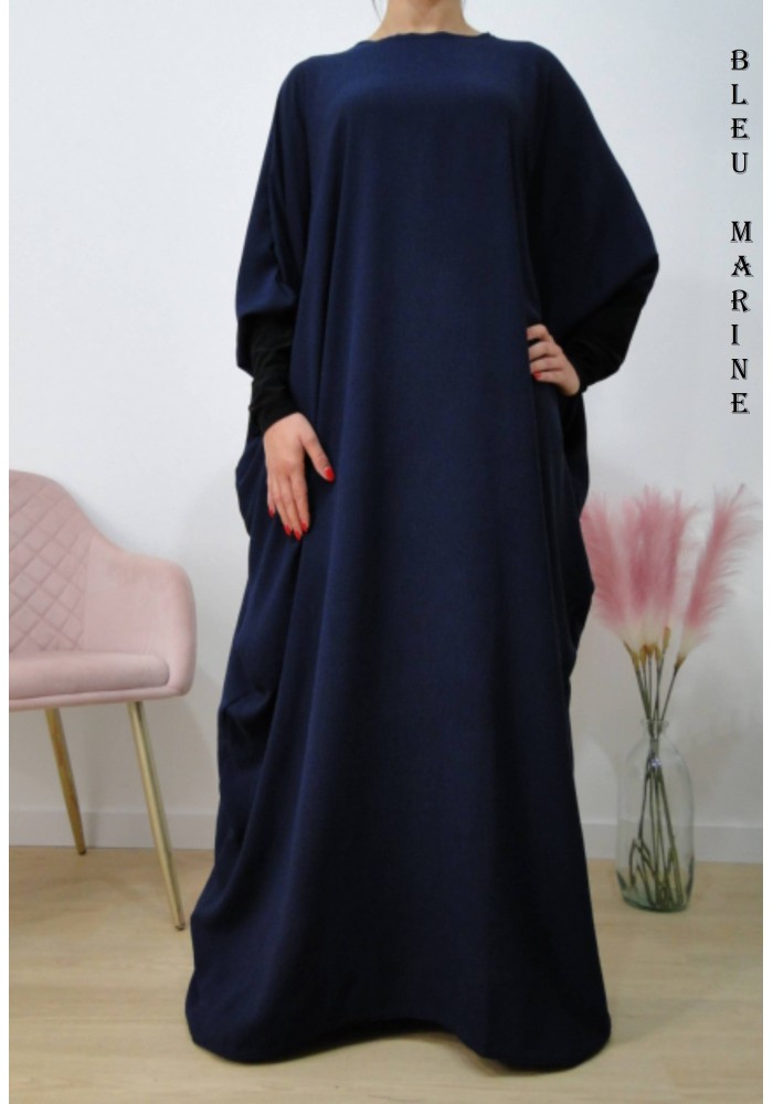 Ensemble Khimar et Robe Papillon en Tissu Jazz