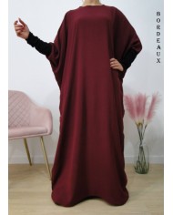 Ensemble Khimar et Robe Papillon en Tissu Jazz