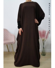 Ensemble Khimar et Robe Papillon en Tissu Jazz