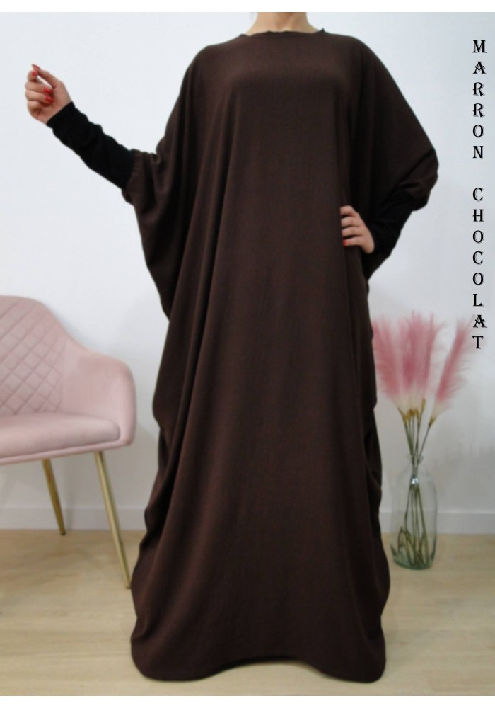 Ensemble Khimar et Robe Papillon en Tissu Jazz