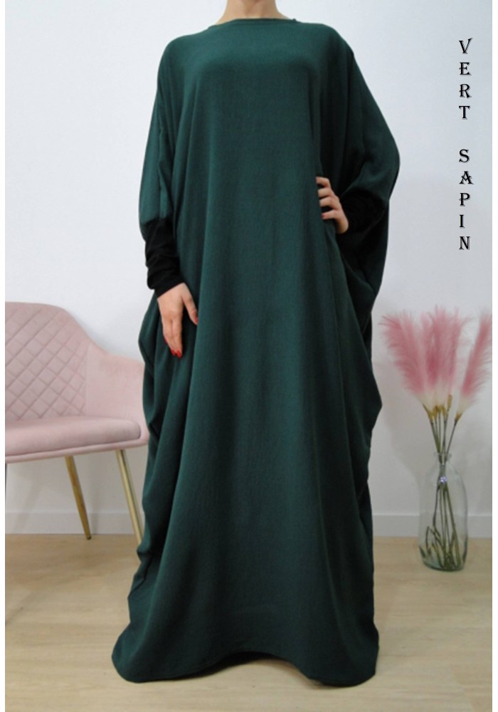 Ensemble Khimar et Robe Papillon en Tissu Jazz