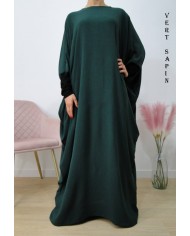 Ensemble Khimar et Robe Papillon en Tissu Jazz