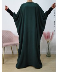 Ensemble "Khimar et robe papillon" (Tissu Jazz)