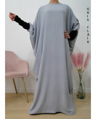 Ensemble Khimar et Robe Papillon en Tissu Jazz