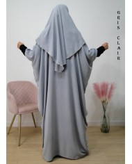 Ensemble Khimar et Robe Papillon en Tissu Jazz