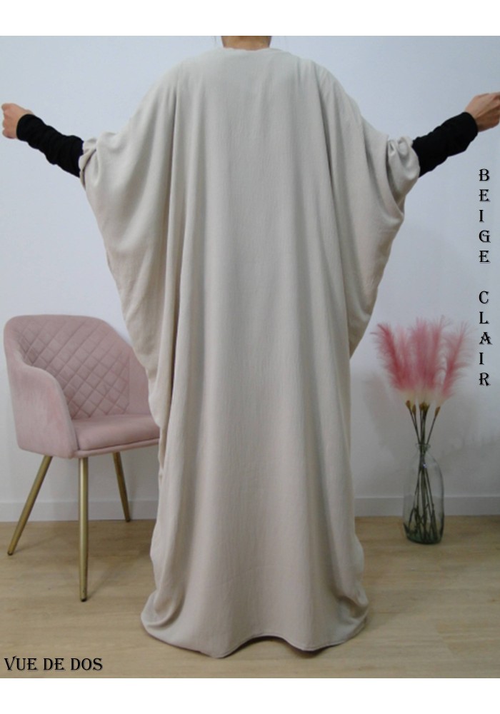 Ensemble Khimar et Robe Papillon en Tissu Jazz