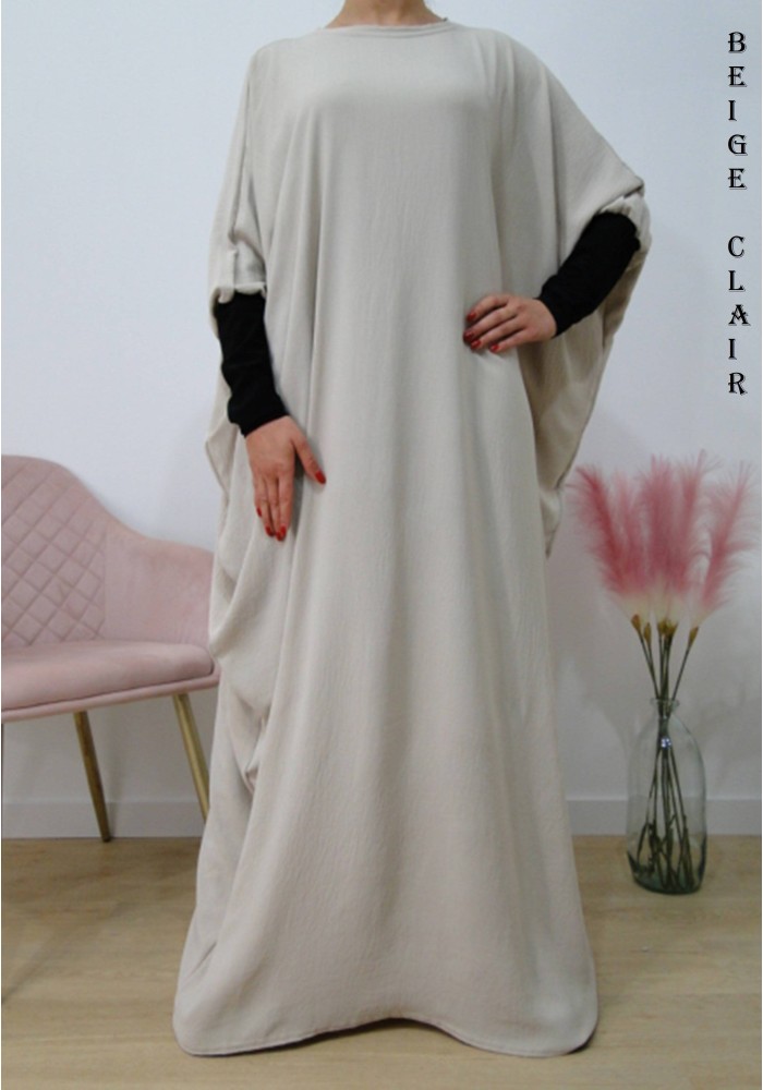 Ensemble Khimar et Robe Papillon en Tissu Jazz
