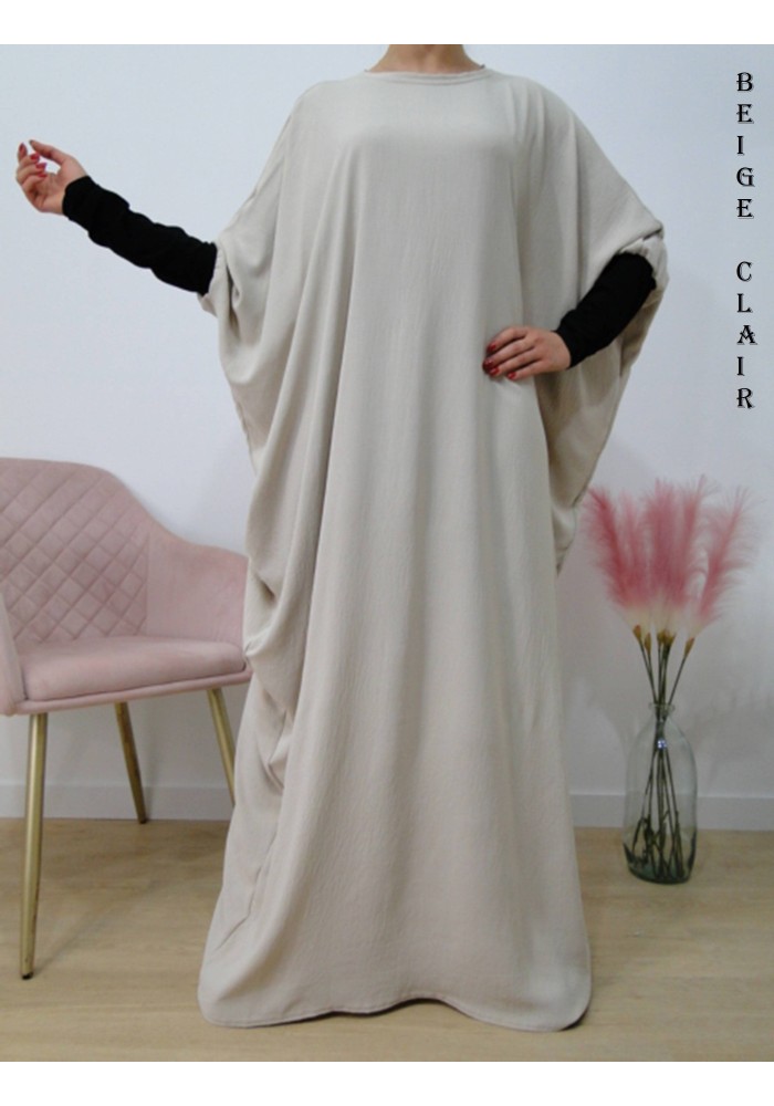 Ensemble "Khimar et robe papillon" (Tissu Jazz)