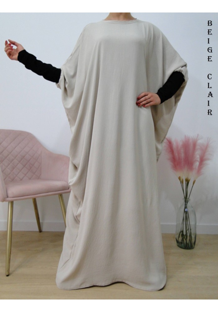 Ensemble Khimar et Robe Papillon en Tissu Jazz