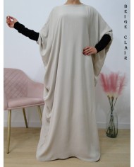 Ensemble Khimar et Robe Papillon en Tissu Jazz