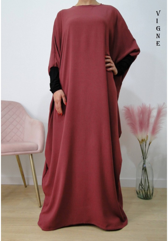 Ensemble Khimar et Robe Papillon en Tissu Jazz
