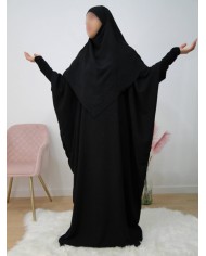 Ensemble Khimar et Robe Papillon en Tissu Jazz
