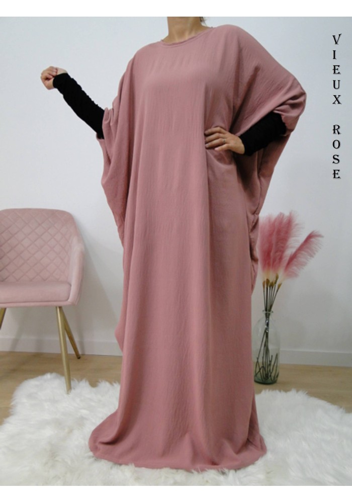 Ensemble Khimar et Robe Papillon en Tissu Jazz