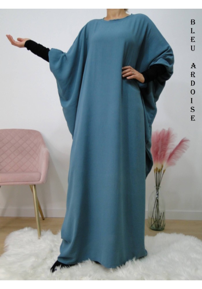 Ensemble "Khimar et robe papillon" (Tissu Jazz)