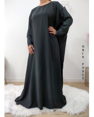 Ensemble Khimar et Robe Papillon en Tissu Jazz