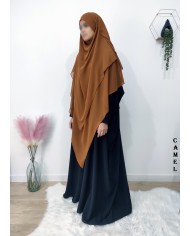 LONG KHIMAR 3 VOILES (Georgette "mousseline")