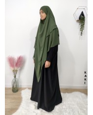 LONG KHIMAR 3 VOILES (Georgette "mousseline")