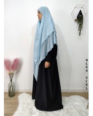 LONG KHIMAR 3 VOILES (Georgette "mousseline")