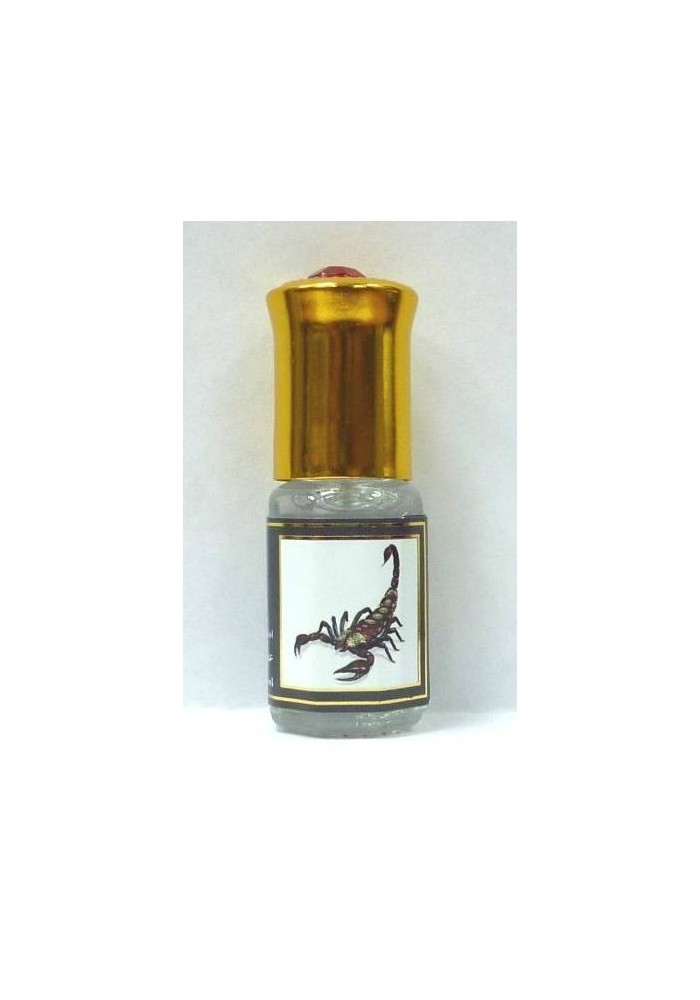 Parfum concentré sans alcool Musc d'Or "Roqya" (3 ml) - Homme-