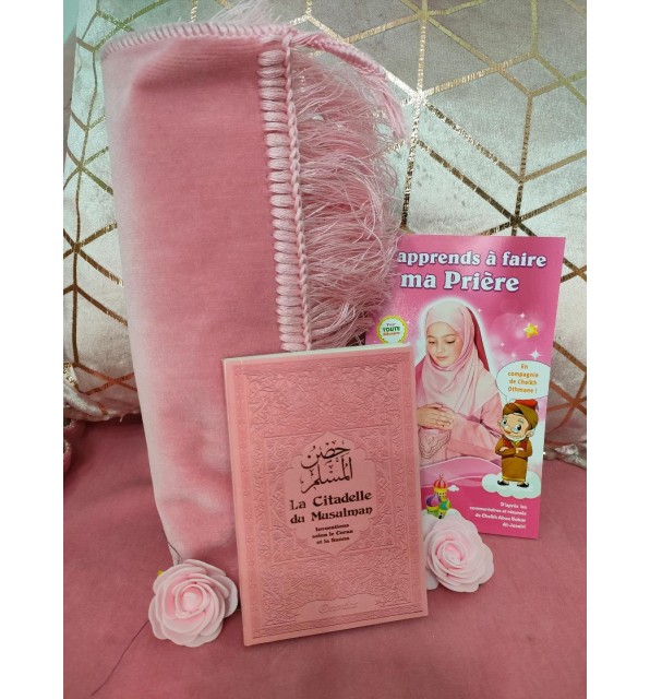 Pack cadeau "Salat" rose enfant