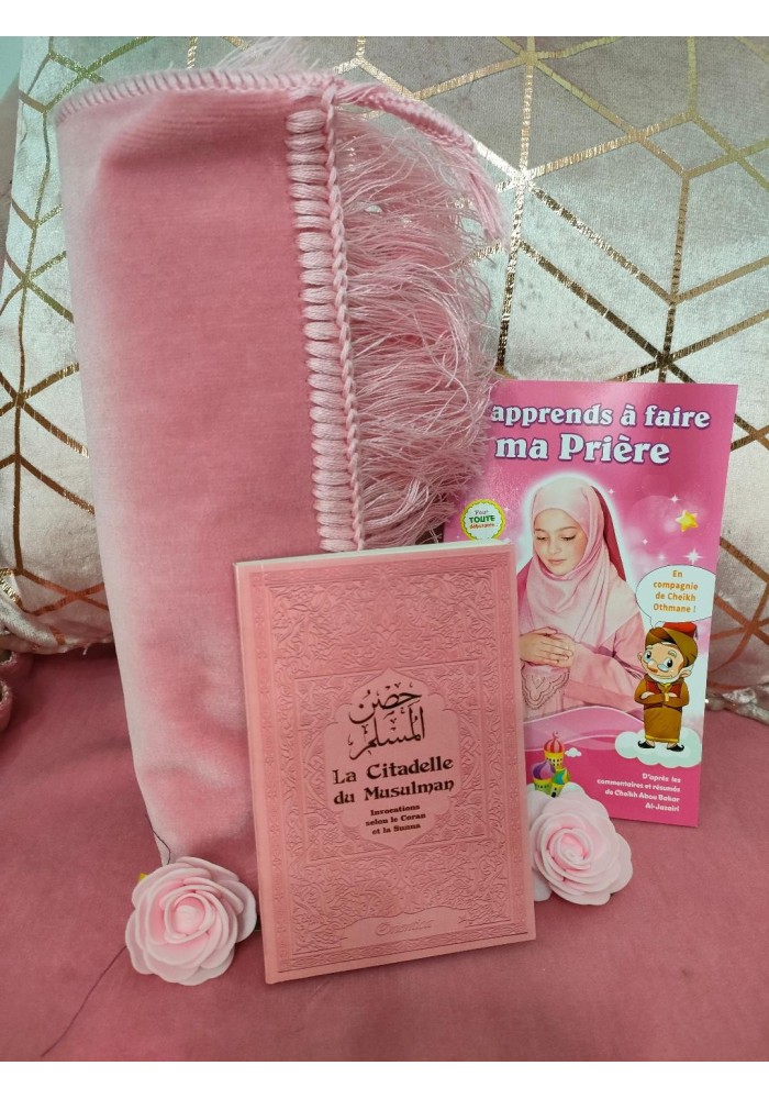 Pack cadeau "Salat" rose enfant