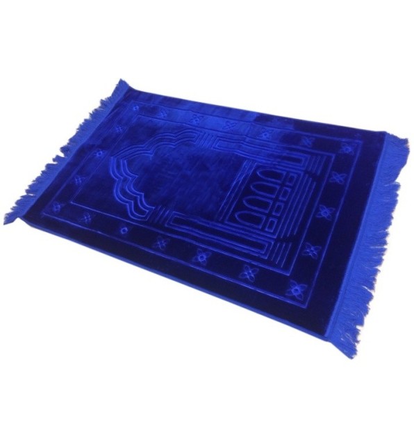 TAPIS DE PRIERE ENFANTS VELOUR (avec motifs)