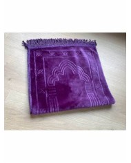 TAPIS DE PRIERE ENFANTS VELOUR (avec motifs)