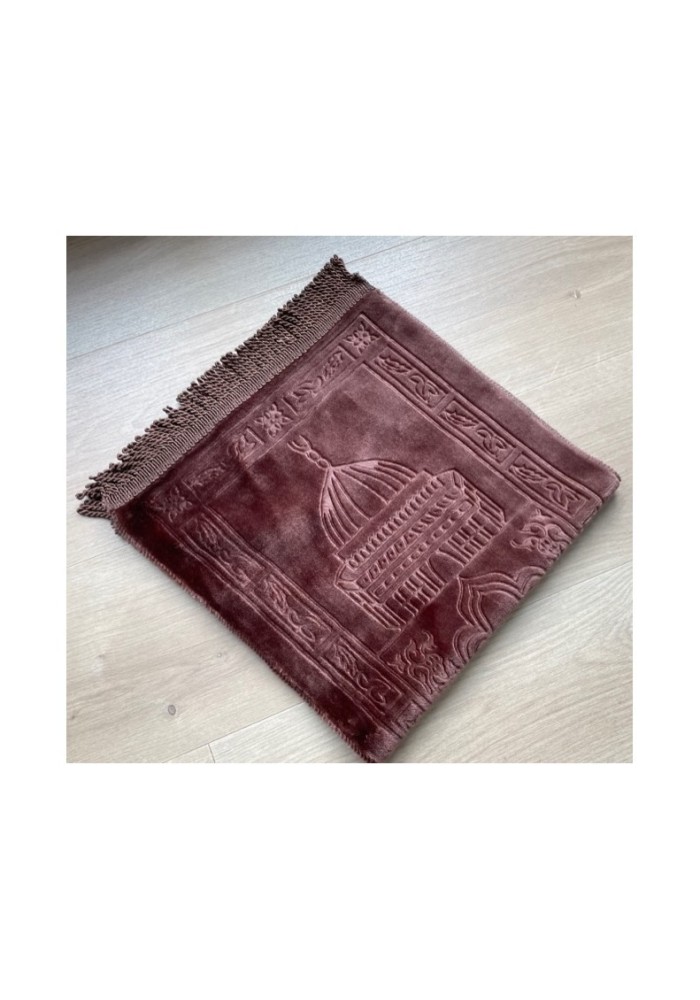 TAPIS DE PRIERE ENFANTS VELOUR (avec motifs)