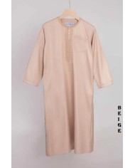 QAMIS enfants "Satiné"  (Manches courtes) 12 à 16 ans
