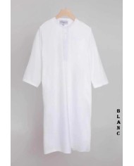 QAMIS enfants "Satiné"  (Manches courtes) 12 à 16 ans