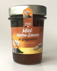 Miel Nigelle et Gingembre (Habba Sawda + Zanjabil) 250g