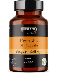 50 Capsules d'huile de Propolis - 100% Naturelles - Hemani