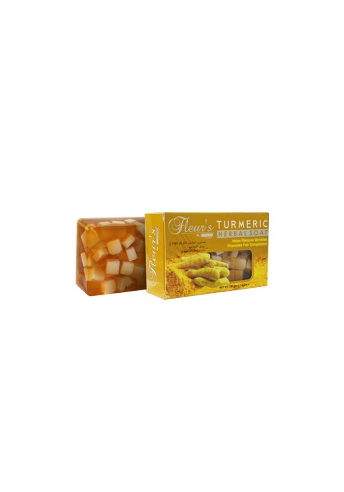 Savon au Curcuma 125g – Soin Naturel Éclatant & Hydratant | Bismillah