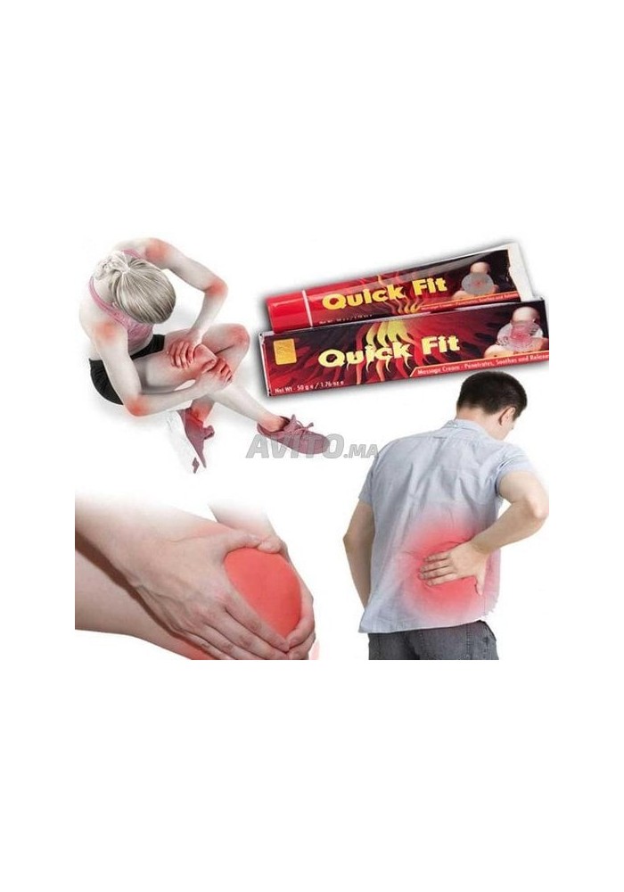 Quick Fit Crème Massage 50g – Soulagement Musculaire Naturel | Bismill