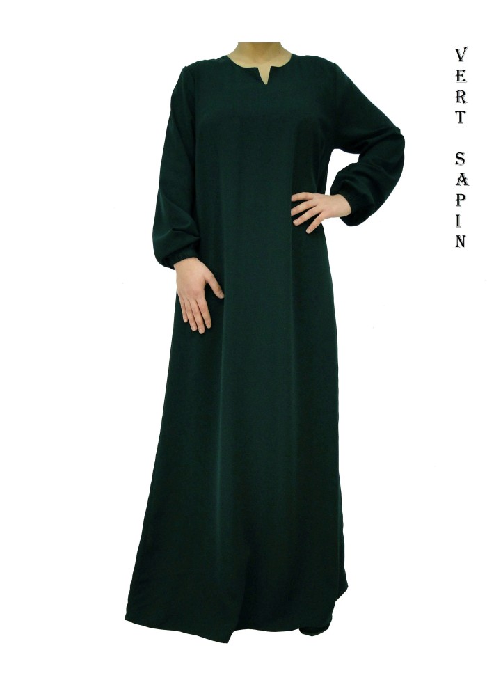 ROBE AMPLE avec poignées élastiques "EL BASSIRA" (Caviary)