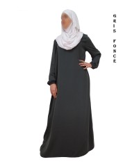 ROBE AMPLE avec poignées élastiques "EL BASSIRA" (Caviary)