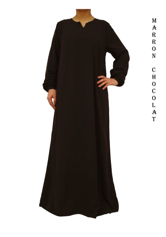 ROBE AMPLE avec poignées élastiques "EL BASSIRA" (Caviary)