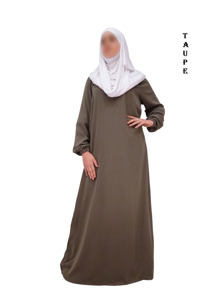 ROBE AMPLE avec poignées élastiques "EL BASSIRA" (Caviary)