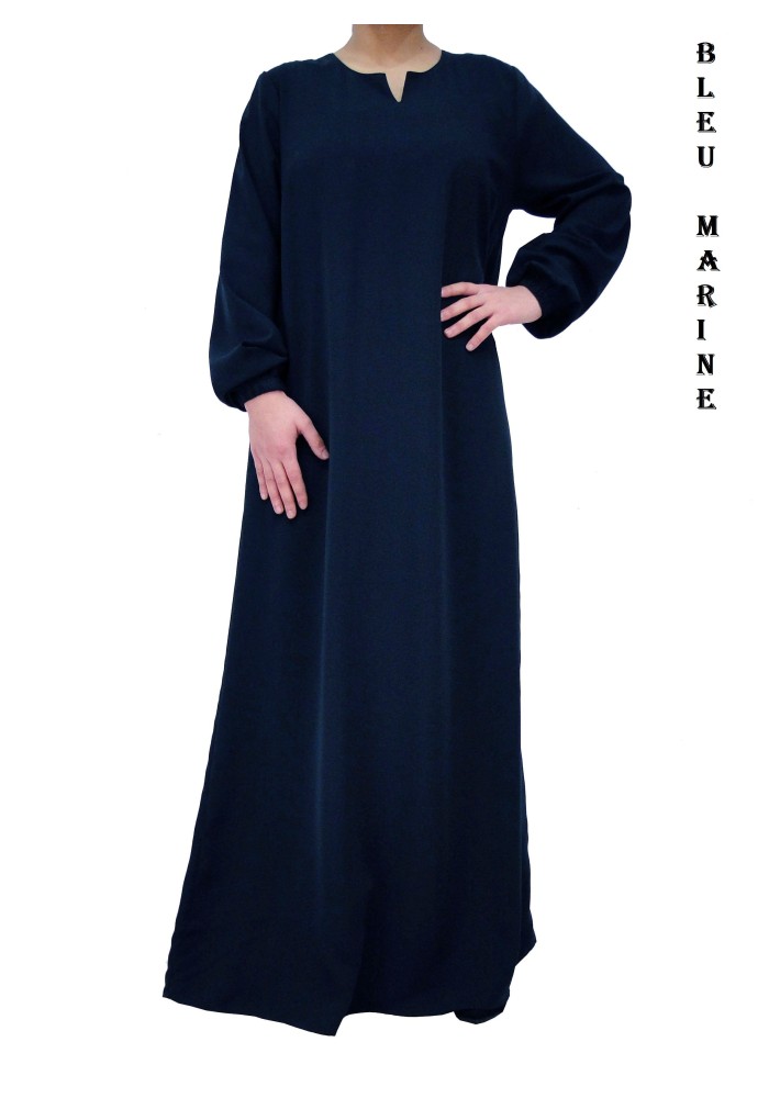 ROBE AMPLE avec poignées élastiques "EL BASSIRA" (Caviary)