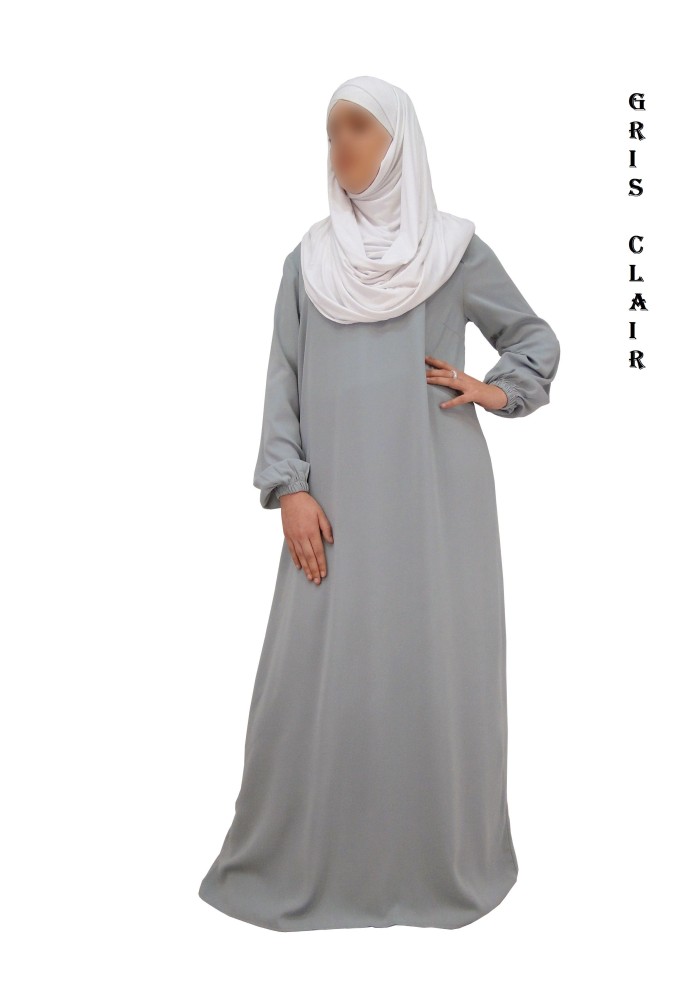 ROBE AMPLE avec poignées élastiques "EL BASSIRA" (Caviary)